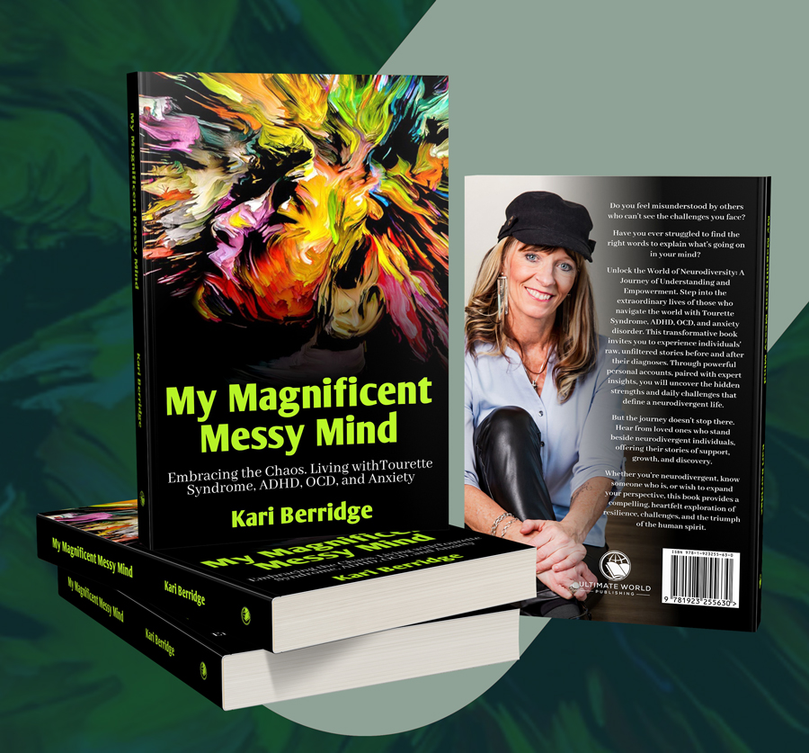My Magnificent Messy Mind book banner on mobile